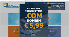 Desktop Screenshot of misterdomain.eu